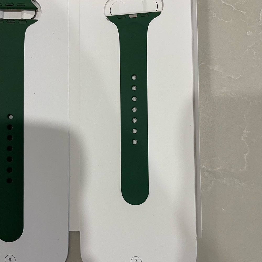 Forest Green Apple Watch Band 42 mm - Picture 5 of 5